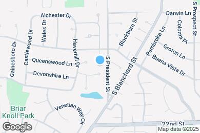 Map image of the property - 1523 Johnstown Ct