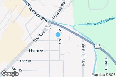 Map image of the property - 1333 Pierce Ave