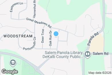 Map image of the property - 3479 Valley Oaks Rd