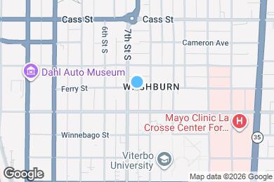 Map image of the property - 708 Ferry St