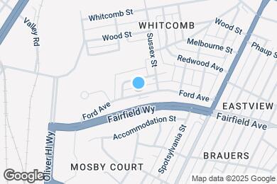 Map image of the property - 2208 Ford Ave