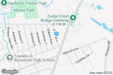 Map image of the property - 426 Avenue L Ave