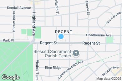 Map image of the property - 2218 Regent St