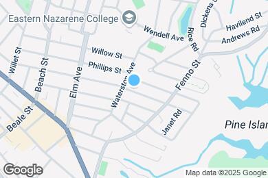 Map image of the property - 164 Marlboro St
