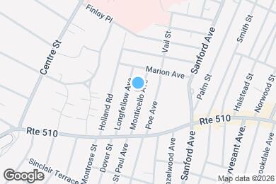 Map image of the property - 55 Monticello Ave