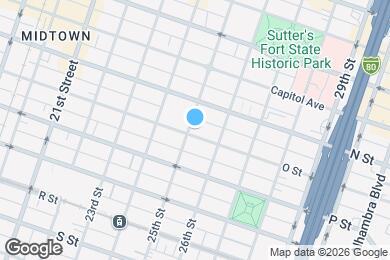 Map image of the property - 2501 O St
