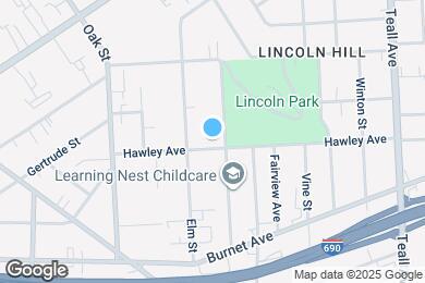 Map image of the property - 915 Hawley Ave