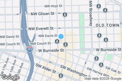 Map image of the property - 1025 NW Couch