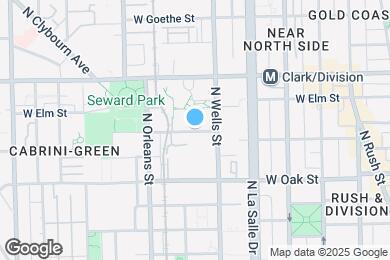 Map image of the property - 218 W Hill St