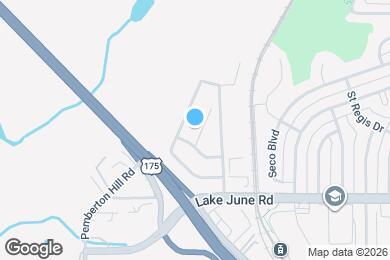 Map image of the property - 1409 Ashview Cir