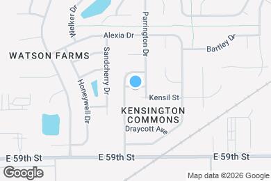 Map image of the property - 10305 Cadogan Dr