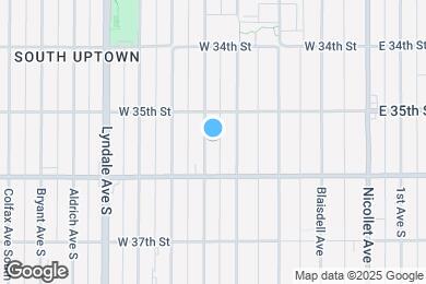 Map image of the property - 3523 Grand Ave S