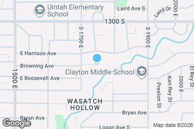 Map image of the property - 2107 E Browning Ave