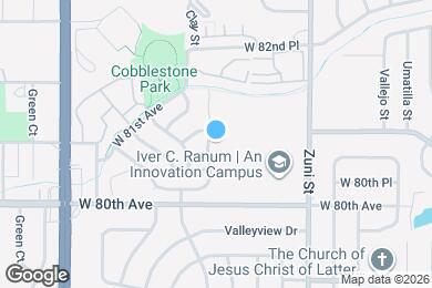 Map image of the property - 8042 N Bryant St