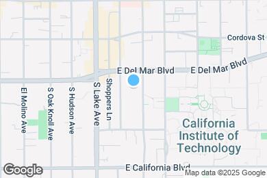 Map image of the property - 339 S Catalina Ave