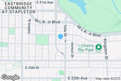 Map image of the property - 10549 E 28th Ave
