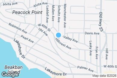 Map image of the property - 14715 Cresta Ave