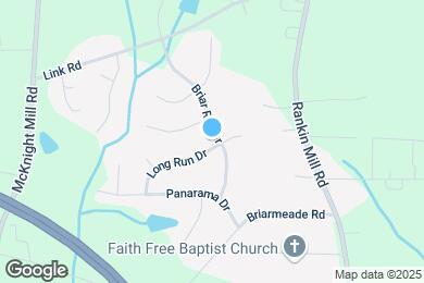 Map image of the property - 3531 Long Run Dr