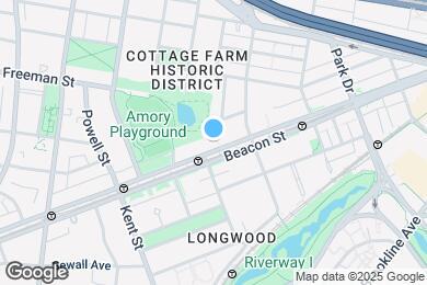 Map image of the property - 1080 Beacon St