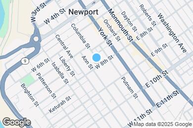 Map image of the property - 746 Columbia St