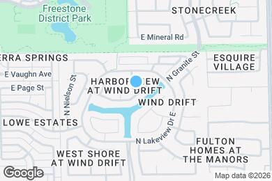 Map image of the property - 1214 E Artesian Way