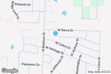 Map image of the property - 305 W Laredo Trail