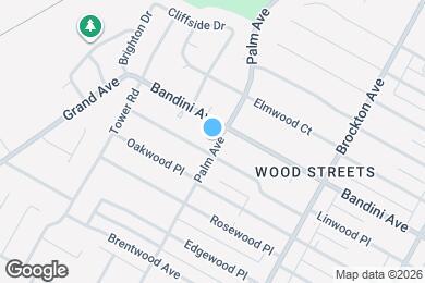 Map image of the property - 5469 Palm Ave