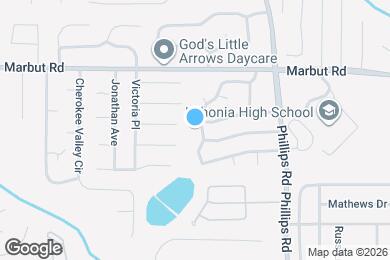 Map image of the property - 6189 Marbut Farms Chase