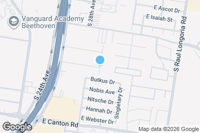 Map image of the property - 2301 S Oakview Dr