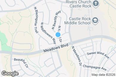 Map image of the property - 4617 N Foxtail Dr