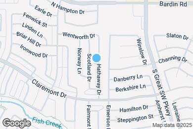 Map image of the property - 4147 Hathaway Dr