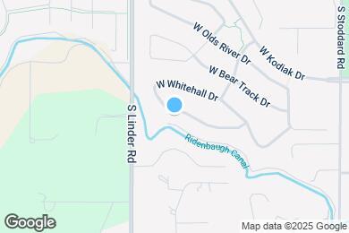 Map image of the property - 1421 W Whitehall Dr