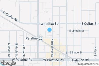 Map image of the property - 152 N Brockway St