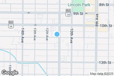 Map image of the property - 1112 1/2 11th St