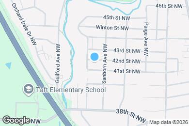 Map image of the property - 2520 42nd St NW