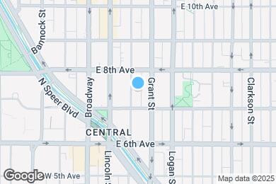 Map image of the property - 740 Sherman St