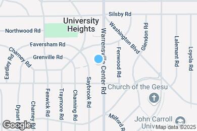 Map image of the property - 2384 Warrensville Center Rd