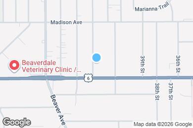 Map image of the property - 3825 41st St