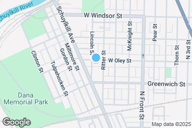 Map image of the property - 252 W Oley St