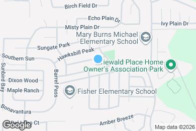 Map image of the property - 9831 Carswell Peak
