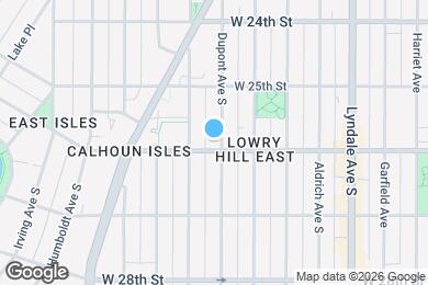 Map image of the property - 2556 Dupont Ave S