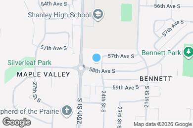 Map image of the property - 5763 24th St S