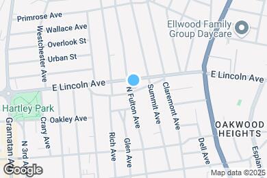 Map image of the property - 179 N Fulton Ave