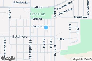 Map image of the property - 222 N 5th St