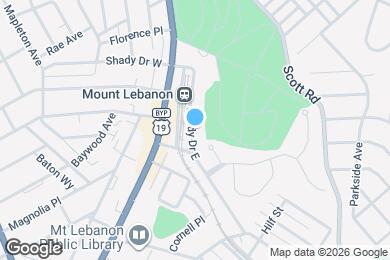 Map image of the property - 671 Shady Dr E
