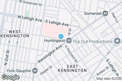 Map image of the property - 174 E Huntingdon St