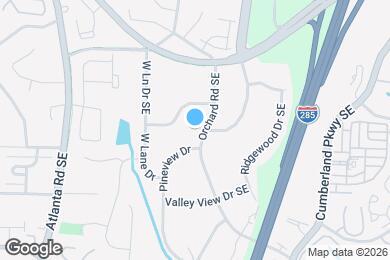 Map image of the property - 3872 Orchard Rd SE
