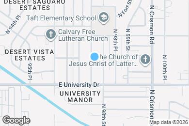 Map image of the property - 447 N 97th Pl