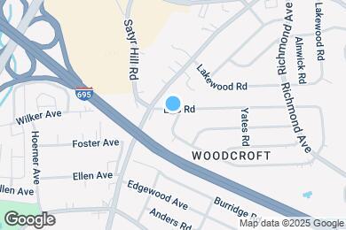 Map image of the property - 2409 Woodcroft Rd