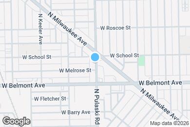 Map image of the property - 3244-46 N Pulaski